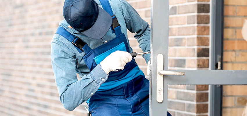 Pivot Storefront Door Locks Installation in Carson, California